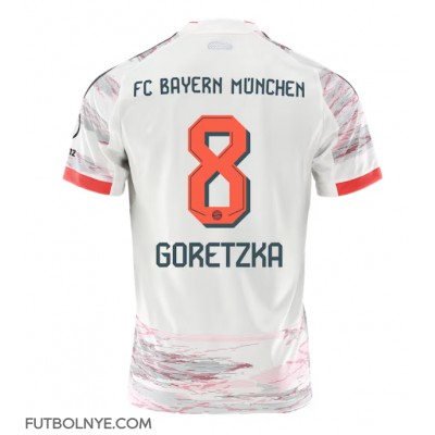 Camiseta Bayern Munich Leon Goretzka #8 Visitante Equipación 2025-26 manga corta Camiseta Bayern Munich Leon Goretzka #8 Visitante Equipación 2025-26 manga corta
